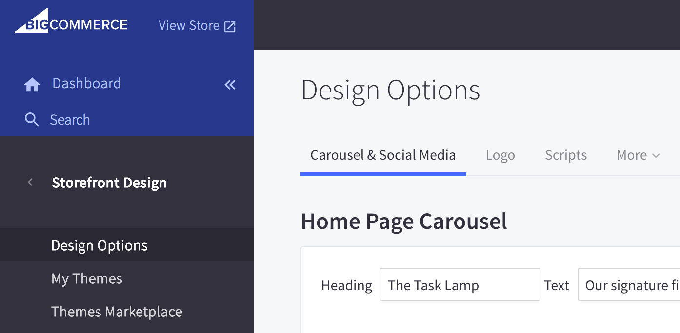 BigCommerce popup screenshot