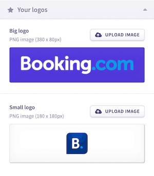 Promotion logos screenshot